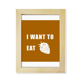 thumbnail image 1 of Marco de Foto de Madera Comer Fresas Deseo Vida 7x9 Pies Unbranded, 1 of 4