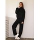 thumbnail image 3 of Chaquetas Lounge Sets XIEERDUO de 2 piezas para mujer, color negro S, 3 of 6