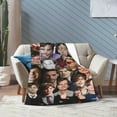 thumbnail image 5 of Blanket Matthew Gray Gubler Soft and Comfortable Wool Fleece Throw Blankets Gift for Home Decoration Sofa Office car Camping Yoga Travel Home Decoration Cozy Plush Beach, 5 of 6