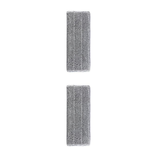 Transemion Durable And Multi-purpose Household Mops Replacement Pad For Efficient Cleaning Microfiber Mops Cleaning Pad Fiber As Shown 2Set