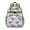 LightPurple Cartoon Dinosaurs, variant on LightPurple Dinosaurs Flowers Pattern Backpack for School,Cute School Bag,Schoolbag with Adjustable Shoulder Straps & Padded Back,15.25"x11.5"x5.25"