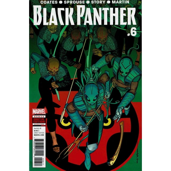 Black Panther (5th Series) #6 VF ; Marvel Comic Book