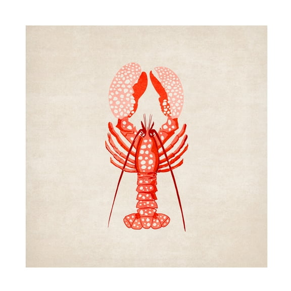 Trademark Fine Art Emel Tunaboylu Istakoz Canvas Wall Art