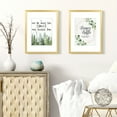 thumbnail image 2 of 5 Pack Elegant Golden Picture Frames 12x16 - Classic Design for 8.5x11 with Mat or 12x16 Without Mat, HD Safe Material, Easy Spring-Loaded Mounting, Perfect for Home & Office Wall Gallery Decor, 2 of 6