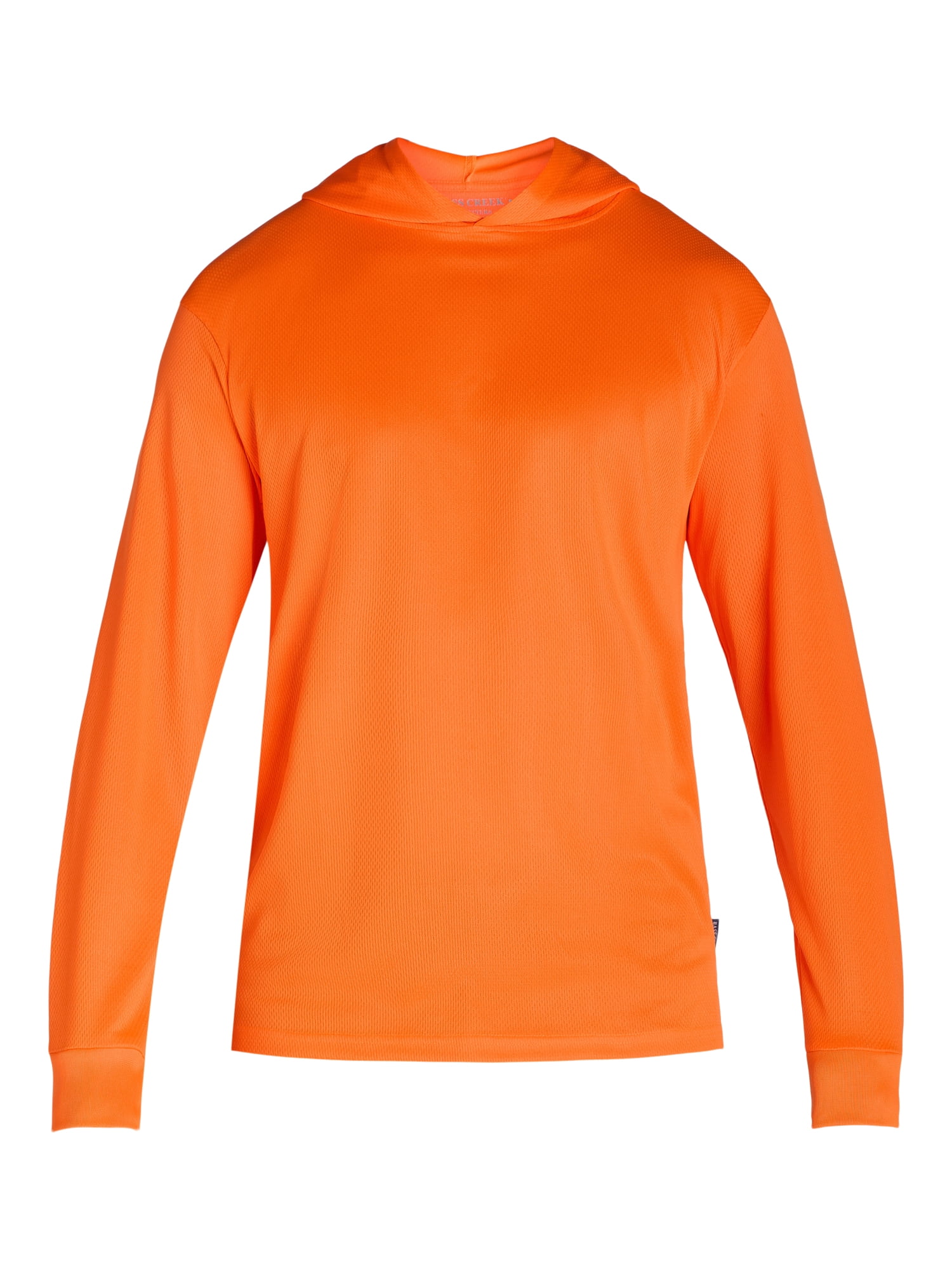 Bass Creek Outfitters Men's Polyester Performance Work Hoodie with Long Sleeves, Sizes M-2XL