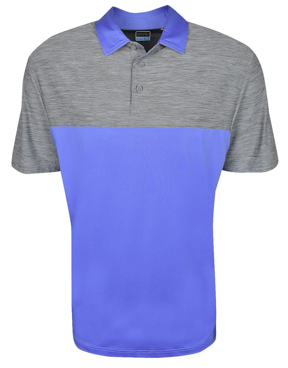 Space Dye Colorblock Polo Etonic Golf Space Dye Colorblock Polo Etonic Golf