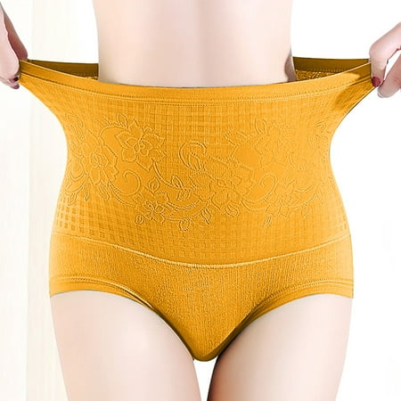 

yotyukeb Sleepwear For Womens Pajamas For Women Underwear Panties Seamless Flower Print High-Waist Lace Intimates
