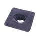thumbnail image 5 of Toalla de spa con orificio para la cara, funda para camilla de masaje, para salón de masajes, para la piel y la cama. gris oscuro, 5 of 9