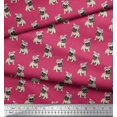 thumbnail image 3 of Soimoi Cotton Voile Fabric Pug Dog Print Sewing Fabric Yard 42 Inch Wide, 3 of 3