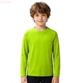 thumbnail image 2 of LYHaoo Boys Long Sleeve Swim Shirt Summer Beach Sun Rash Guard For Kids Solid Color,Boys Swimming Shirts 3-4 Years, 2 of 7