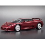 Open Box 1991-1995 BUGATTI EB110 GT SUPER CAR PURPLE 164 SCALE DIORAMA DIECAST MODEL CAR