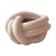 thumbnail image 4 of Funda de cerámica para caja de pañuelos, práctica decoración para el hogar, soporte para pañuelos faciales Color café con leche, 4 of 9