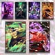 thumbnail image 2 of Póster autoadhesivo de One Piece Zoro Luffy, papel tapiz de dibujos animados para decoración del hogar, pintura impresa, arte de pared de anime, clásico, sangre caliente, 2 of 5