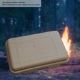 thumbnail image 4 of Baright Plastic Survival Case Waterproof Sealed Box for Camping ((XL)(Light Brown)), 4 of 6