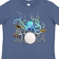 thumbnail image 4 of Inktastic Cute Blue Octopus Drumming Boys or Girls Toddler T-Shirt, 4 of 5