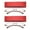 2PK-Red, variant on EYE ZOOM Reading Glasses 2 Pack Extra Wild Metal Readers Spring Hinge with Hard Case for Men and Women (Gunmetal, Strength + 2.25)