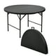 thumbnail image 1 of Mesa Plegable Multiusos Redonda de 122 cm | Mesa Grande para Eventos, Reuniones y Hogar, 1 of 8