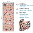 thumbnail image 2 of Pink Cow Flower Cow Pattern Hot Yoga Mat Towel Non Slip for Hot Yoga - Quick-Drying Yoga Mat Cover with 4 Corner Pockets with Travel Bag - Hot Yoga Towel Non Slip 74"x26", 2 of 6