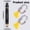 3 Nozzles, variant on High Pressure Hose Nozzle High Pressure Water Hose Nozzle High Pressure Water Gun Garden Hose Sprayer Metal Connector Adjustable Spray Nozzle For Car Wash Garden Cleaning Outdoor Use