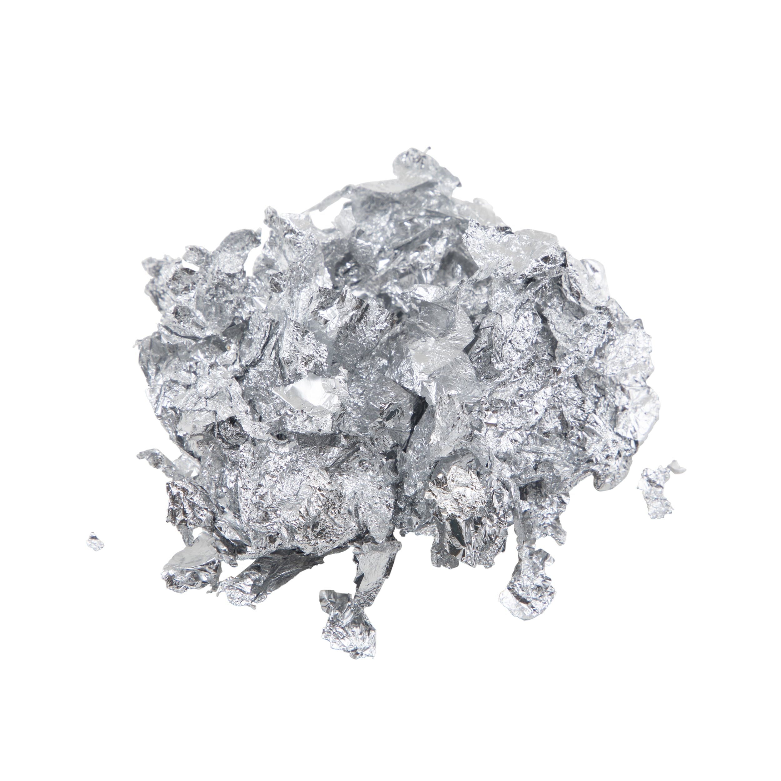Sulyn 0.07 oz Foil Flakes- Silver, Plastic Container