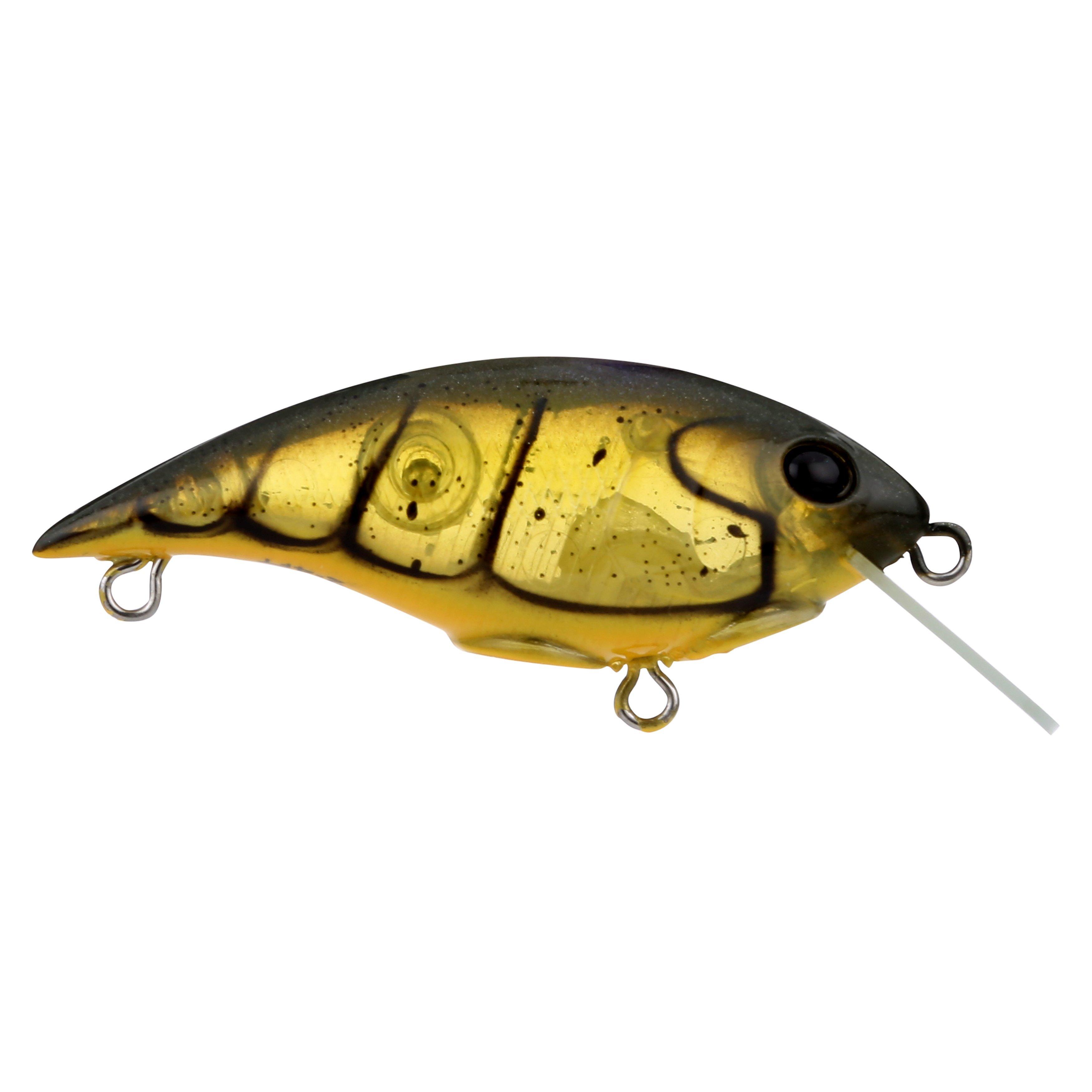 Berkley Shallow Money Badger Fishing Crankbait, 2.1 in, Hybrid Baitfish-Crayfish