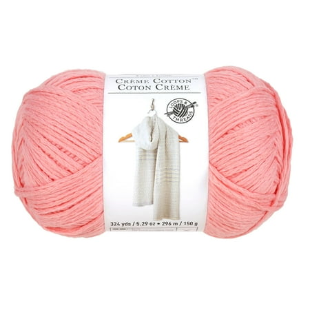 UPC: 0195158459043 | Crème Cotton™ Yarn by Loops & Threads™