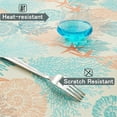 thumbnail image 5 of Nautical Coastal Rectangle Tablecloth Beach Ocean Print Table Cloth Waterproof Stain Resistant Wrinkle-Free Table Cover for Kitchen Dining Room Indoor and Outdoor Picnic Party 60x120 Inches, C8, 5 of 6