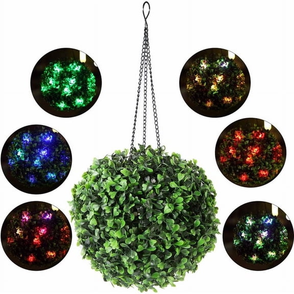 Outdoor Pendant Light - Solar Hanging Lantern Lights Outdoor Waterproof Solar Garden Lights for Yard, Patio, Porch, Balcony, Gift - 8 inch - Colorful