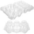 thumbnail image 2 of Hemoton 15pcs Transparent Cupcake Box Multi-grid Cupcake Storage Container Muffin Cupcake Carrier, 2 of 5