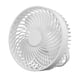 thumbnail image 2 of Ventilador de escritorio portátil, luz , ventilador USB de 3 blanco Gloria Abanico portátil, 2 of 9