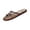 Coffee, variant on Women's Floral Beaded Mesh Slippers, Sequin Rose Embellished Slide with Bamboo Insole, Indoor House Shoes Black