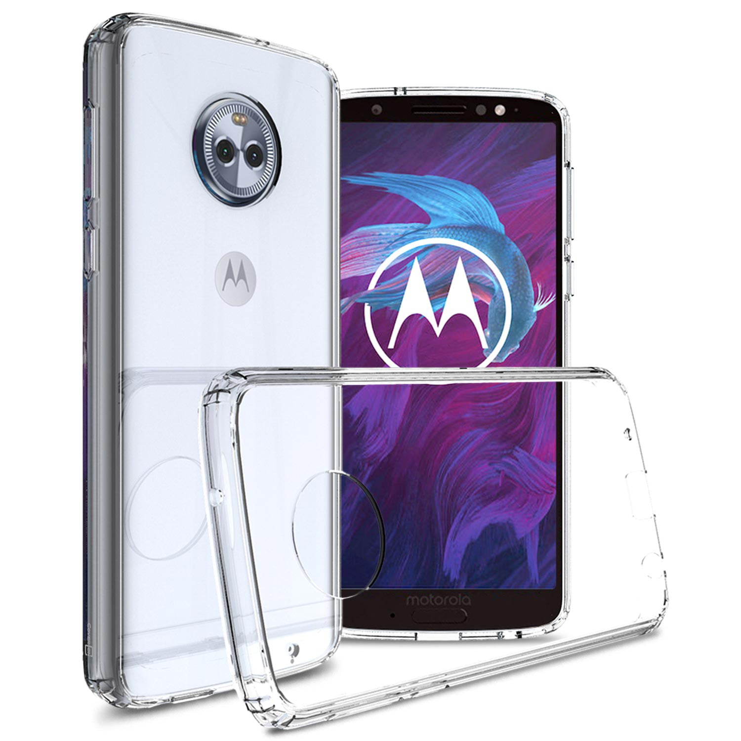 CoverON Motorola Moto G6 Plus Case, ClearGuard Series