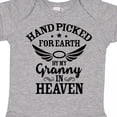 thumbnail image 4 of Inktastic Handpicked for Earth by My Granny in Heaven with Angel Wings Boys or Girls Baby Bodysuit, 4 of 5