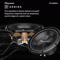 thumbnail image 2 of Subwoofer Pioneer TS-A120D4, 30 cm, 1500 W, 4 ohmios, doble voz C, 2 of 6