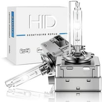 Quayub Xenon Headlight Bulbs High Low Beam for Buick Enclave 2013-2018, 2X D3S