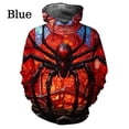 thumbnail image 5 of Nueva llegada Sudadera con capucha con estampado 3D de araña para hombre, sudaderas casuales con personalidad, sudaderas con capucha de estilo hip hop para hombre, 5 of 5