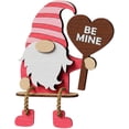 thumbnail image 3 of 3D Valentine's Day Wooden Gnomes Decor Set, Love Shelf Sitters, Valentines Quotes, Layered Heart Decor for Tiered Tray, Table & Mantle, Romantic Gifts for Her (I), 3 of 7