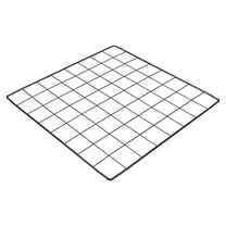 Uxcell 14"x14" Wire Grid Panel, 1 Pack Wall Grid Panels Board Photo Display Decor Hanging Organizer, Black