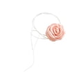 thumbnail image 3 of Flower Rose Choker Large Flower Choker Floral Choker for Wedding, 3 of 8