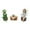 Green-2.9x2.2", variant on Miniature Garden Statue,6.3"Resin Cute Animal Sculpture, Surfing , Fairy Garden Accessories Outdoor Decor Art Housewarming Gift for Patio Yard Lawn Ornament
