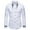 White, variant on JURANMO Men's Dress Shirts Long Sleeve Button Down Shirt Gold Print Luxury Shirts 2024 Trendy Fall Shirts Deals of the Day White L