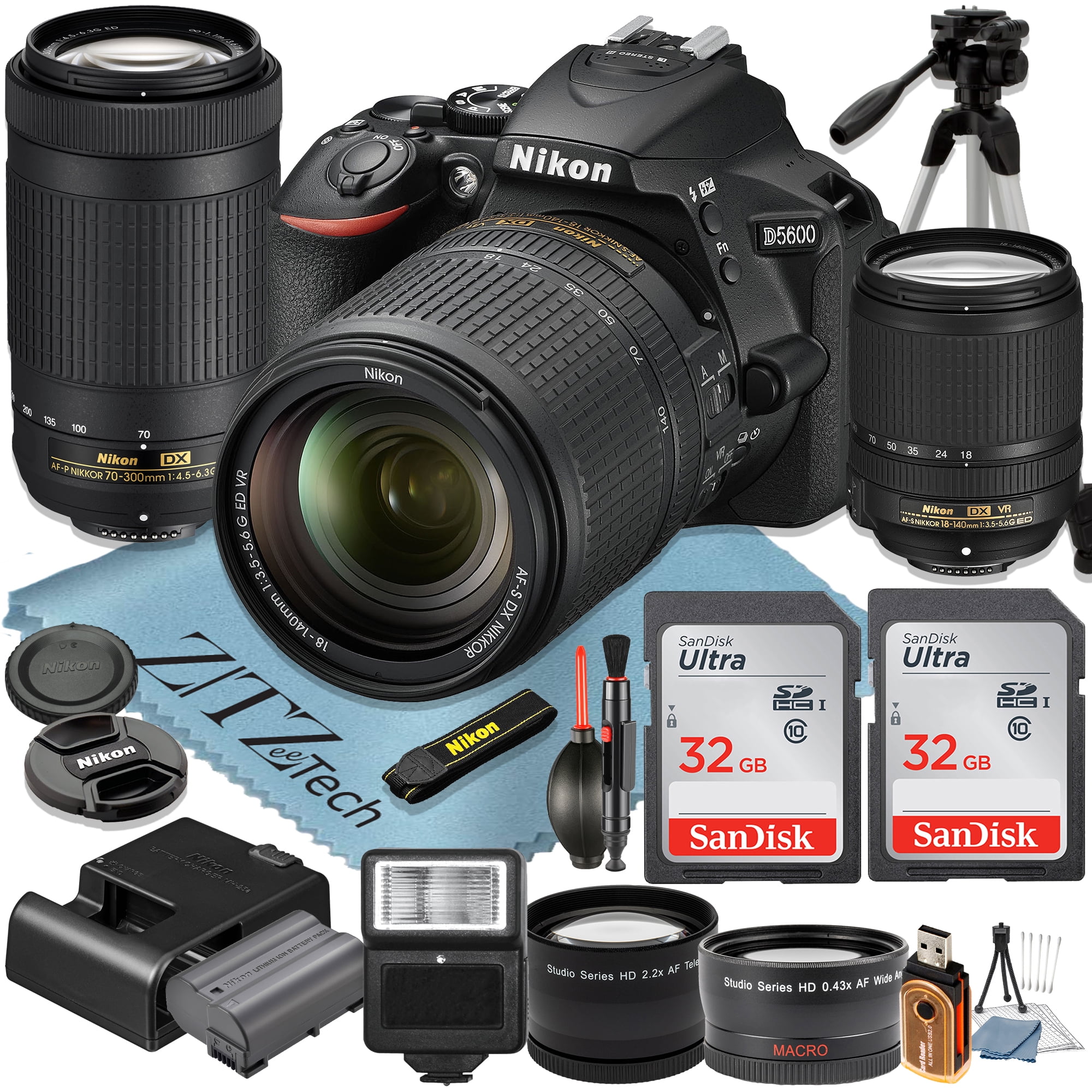 nikon d5600 2 lens bundle