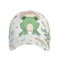 thumbnail image 2 of Haiem Frog and Mushrooms Baseball Cap Dad Hat Cotton Soft Adjustable Fashion Hats for Men Women Unisex Style Headwear, 2 of 9
