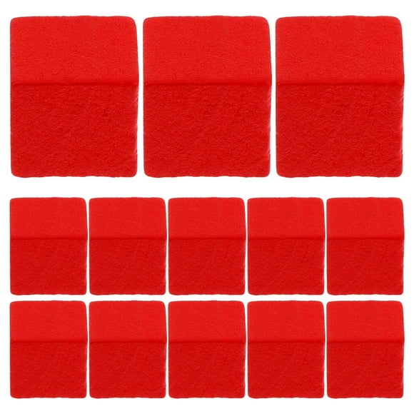 50pcs Wood Square Chess Pieces Board Game Accessory Chess Pieces Wooden Small Chess Pieces