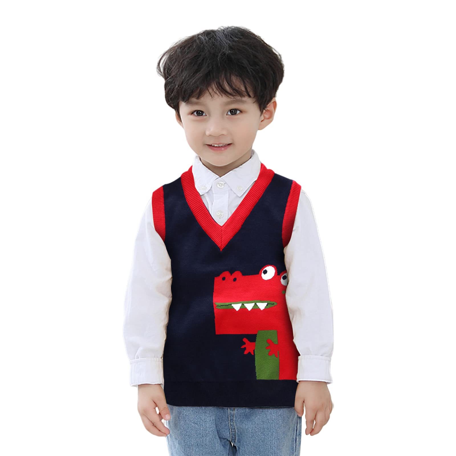 Boys sleeveless pullover store
