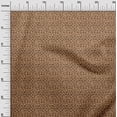 thumbnail image 2 of oneOone Cotton Silk Brown Fabric Giraffe Animal Skin Craft Projects Decor Fabric Printed By The Yard 42 Inch Wide, 2 of 4