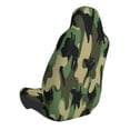 thumbnail image 2 of Lsque Camouflage Dinosaur Pattern Car Seat Covers for Front Seats , Waterproof Seat Covers for Cars, Sporty Front Seat Covers,Car Seat Cover Protector Front Seats, 2 of 5