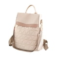 thumbnail image 2 of yuksok Backpack Purse Adjustable Shoulder Strap Rucksack for Ladies Working Camping Khaki, 2 of 9
