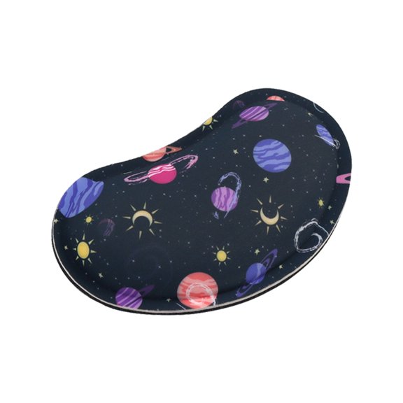 Mice Wrist Rest Support Pad, Ergonomic Soft Fabric For Games, Office