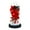 Red, variant on Valentine's Day Eternal Rose Flower Bouquet with Glass Dome Soap Flowers Presents Box for Girlfriend Mother Wife Birthday and Holiday Gifts
